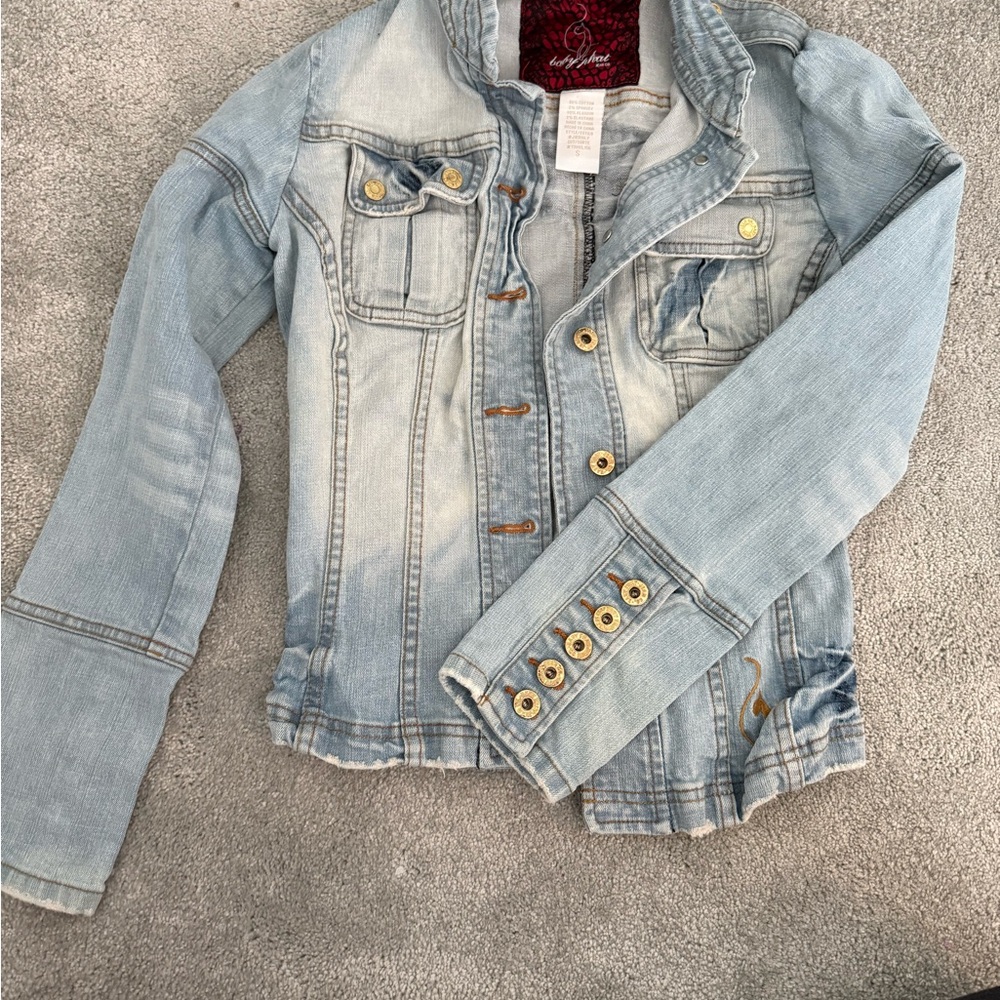 Light Blue Baby Phat Denim Jacket